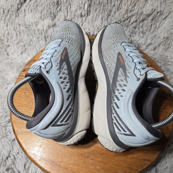 Brooks Ghost 13 Womens Size 9B Athletic Running Shoes Light Blue Casual Sneaker - Picture 4 of 13
